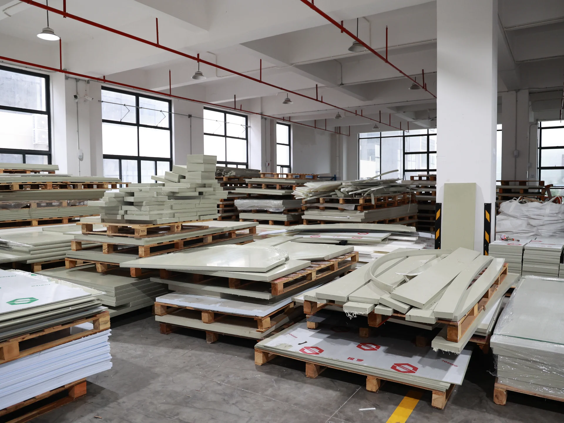 QEEHUA PP sheets with protective surface film