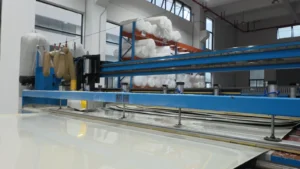 PP sheet production line equipment in the QEEHUA factory