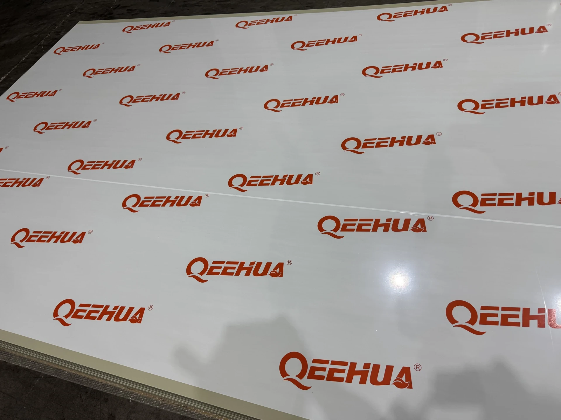 PP sheet product sample prepared for customer review