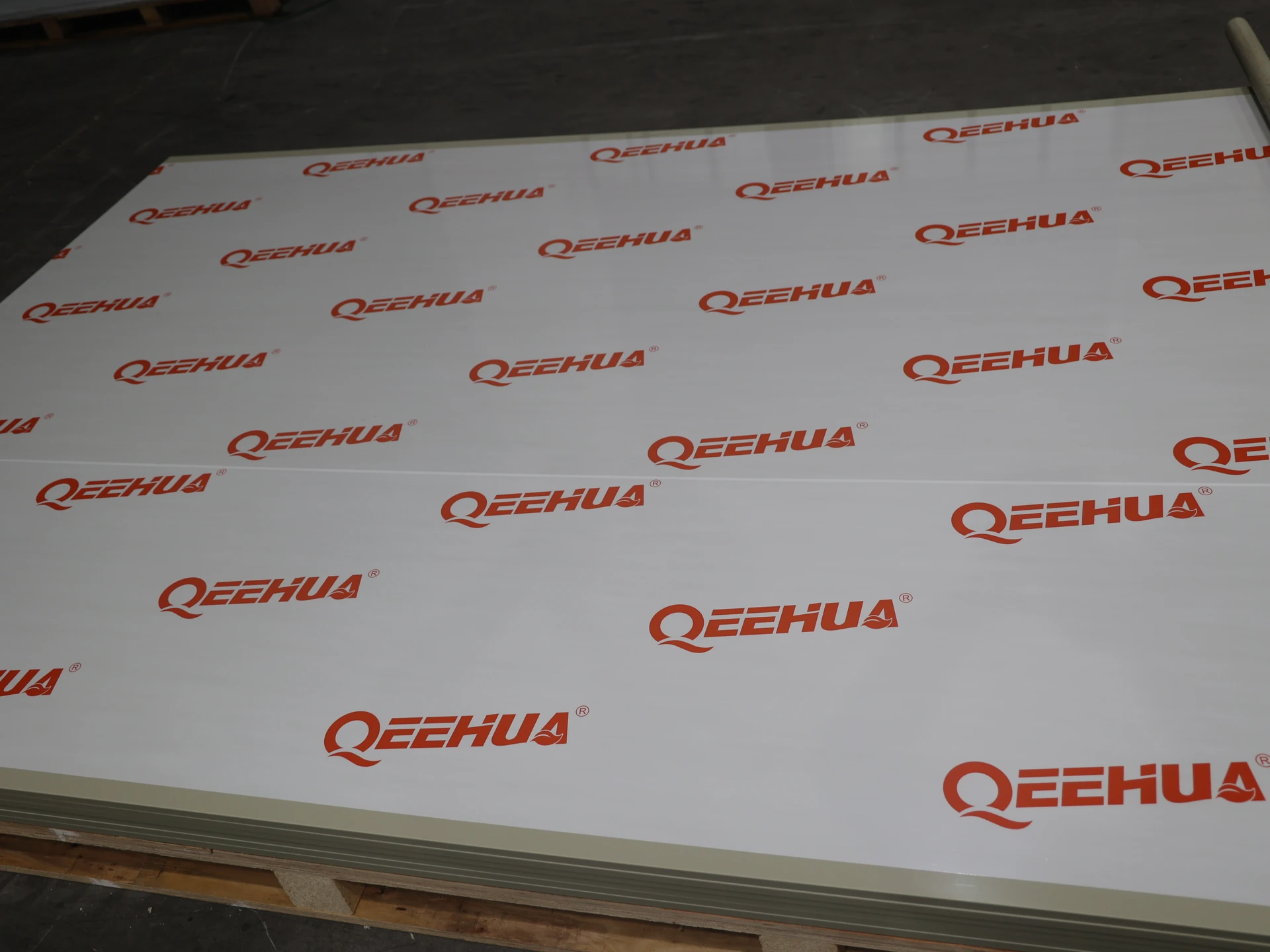 PP sheet panel prepared for cutting review
