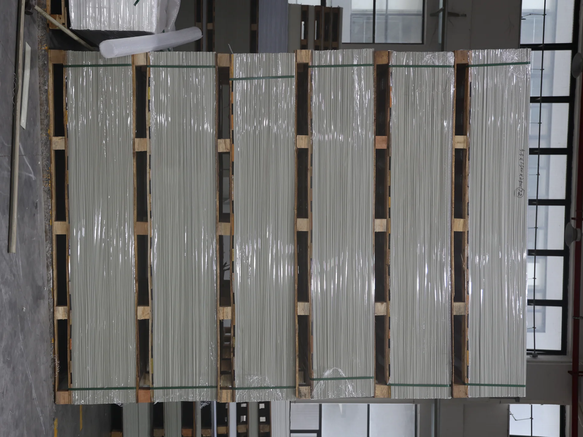 QEEHUA production detail for PP sheet sample request