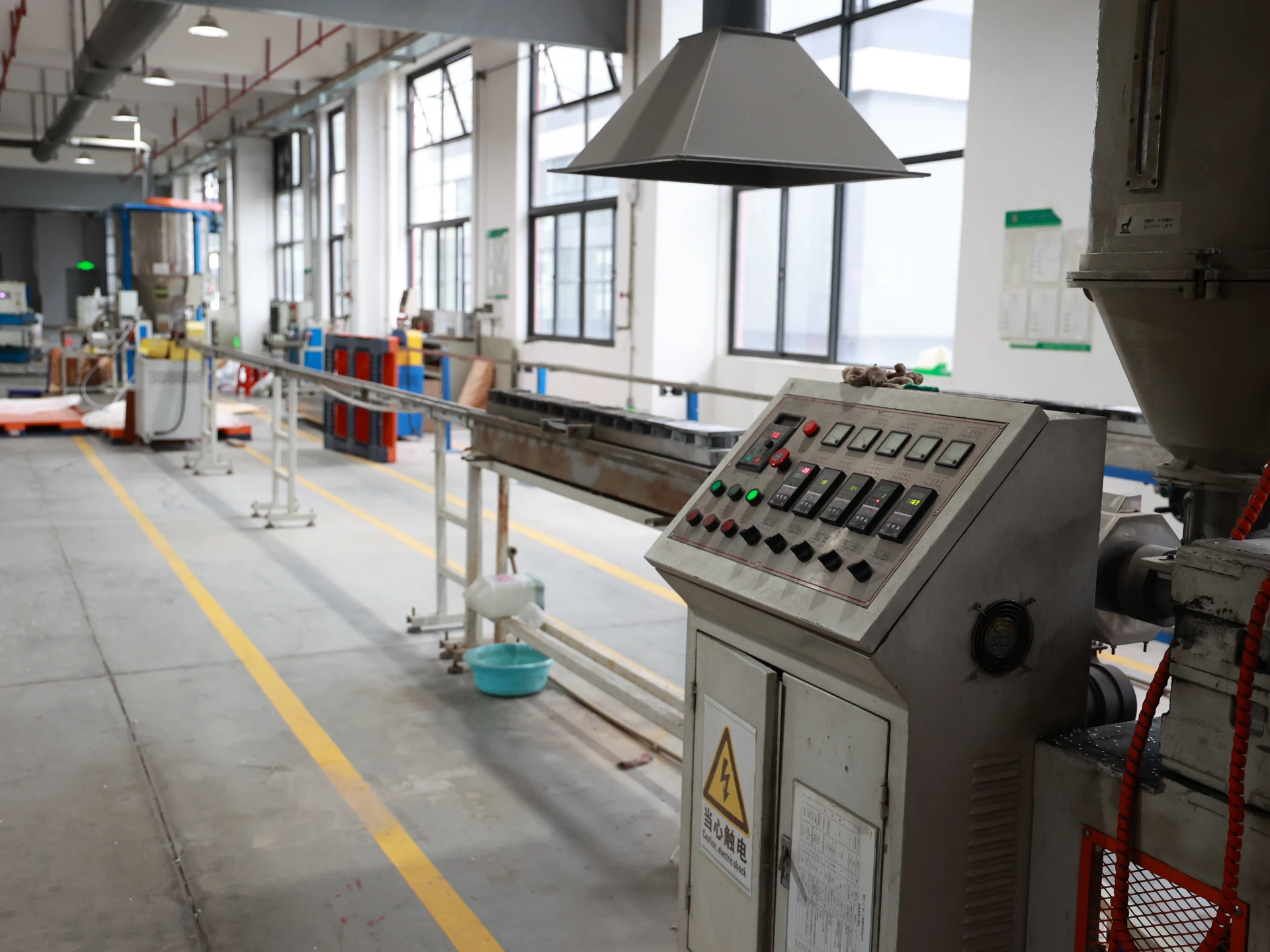 PP welding rod production equipment used for material traceability review